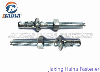 Zinc Plated Expansion Anchor Bolt For Concrete 3 /4 " ISO Standard