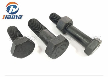 عالية القوة الكربون الصلب ASTM A325 الساخن تزوير أسود سطح عرافة رئيس الترباس