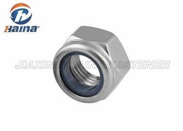 الفولاذ المقاوم للصدأ 304 DIN985 DIN982 متري Thead Hex Nylon Inset Lock المكسرات