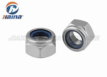 الفولاذ المقاوم للصدأ 304 DIN985 DIN982 متري Thead Hex Nylon Inset Lock المكسرات