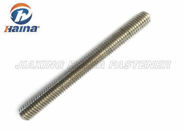 قضيب ملولب بالكامل DIN 976 من الفولاذ المقاوم للصدأ SS304 SS316 M2-M72