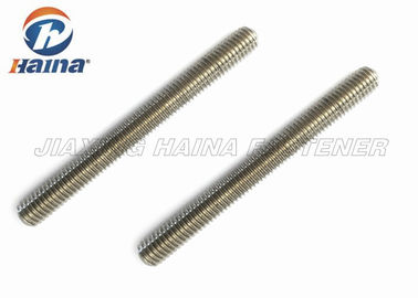 قضيب ملولب بالكامل DIN 976 من الفولاذ المقاوم للصدأ SS304 SS316 M2-M72