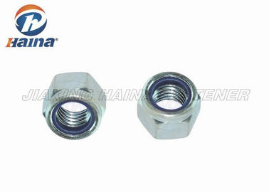 هيكل السرير السداسي قفل الجوز نايلون إدراج الصف 4.8 DIN 982 تخصيص / OEM