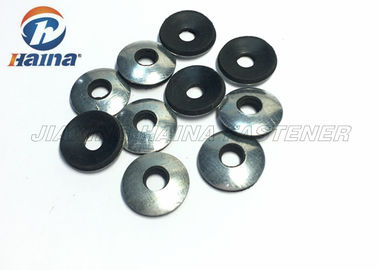 EPDM المطاط شقة غسالات المجلفن اللون الأسود الصلب للحصول على النفس حفر البرغي