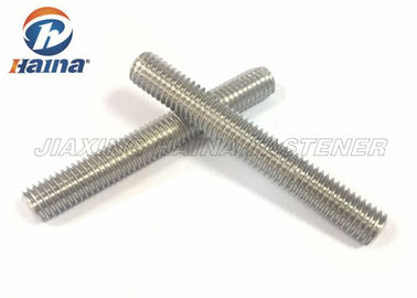 DIN976 DIN975 A2 الفولاذ المقاوم للصدأ 304316 جميع البراغي والصواميل ذات القضبان الملولبة الكاملة