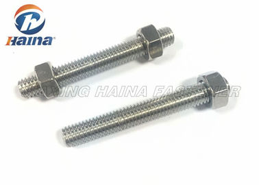 M8x60mm 316 A4 الفولاذ المقاوم للصدأ 304 جميع القضبان والصواميل الخيوط بالكامل