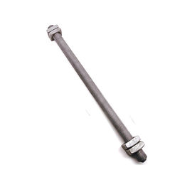 HDG Double End Carbon Steel 4.8 5.8 براغي للبرج والأجهزة