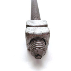 HDG Double End Carbon Steel 4.8 5.8 براغي للبرج والأجهزة