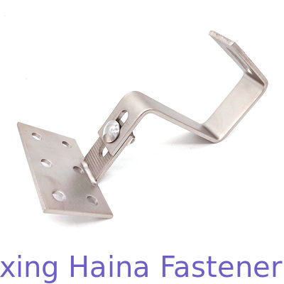 قابل للتعديل SUS304 SUS316 خطاف سقف قرميد للطاقة الشمسية لتركيب الألواح الشمسية