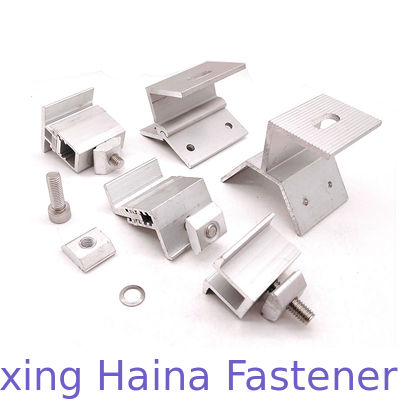 حامل سقف التماس الشمسي / لوحة للطاقة الشمسية / وحدة الطاقة الشمسية قوس المشبك مع المسمار