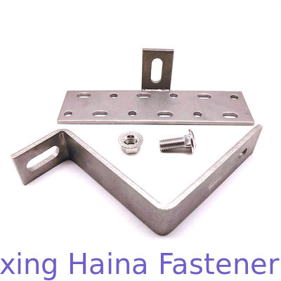 خطافات سقف الألواح الشمسية SS304 SUS316 لأقواس إمالة الطاقة الشمسية