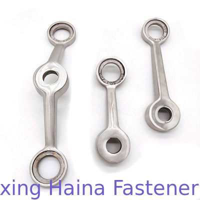 الفولاذ المقاوم للصدأ 304316 عنكبوت زجاجي بذراع واحد لتركيب الحائط الساتر