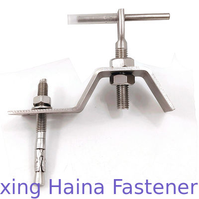 الفولاذ المقاوم للصدأ SS304 SS316 عادي الستار جدار الحجر الكسوة Soffit مرساة