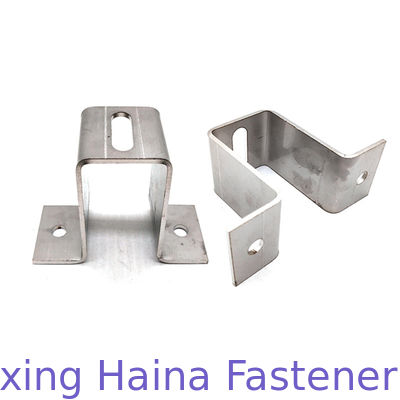 U على شكل الألومنيوم المؤكسد منتصف المشبك لتركيب الطاقة الشمسية