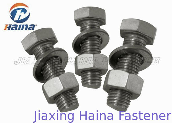 GB نصف الخيط السداسي رئيس ss304 ss316 M4-M36 براغي الإبهام والصمولة